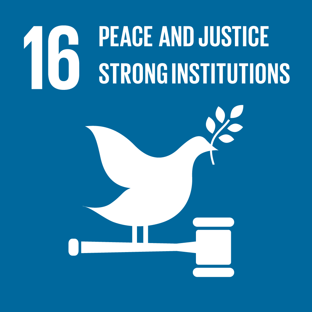SDG 16: Peace, Justice and Strong Institutions